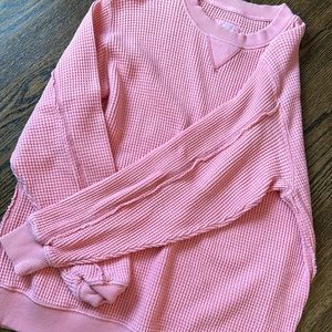 Aerie waffle top
